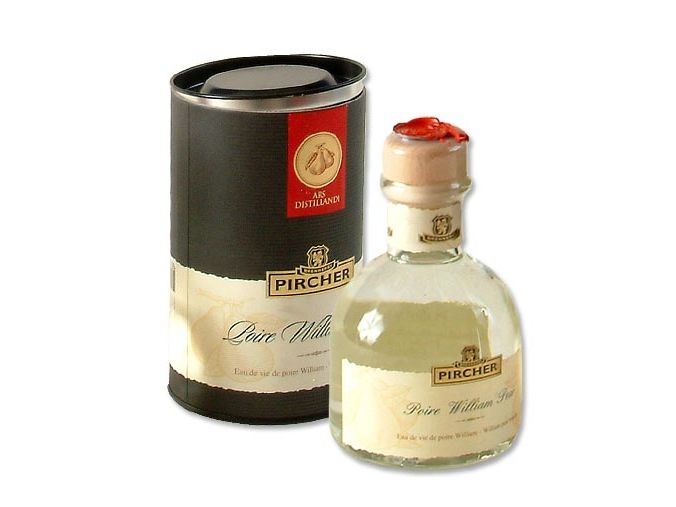 Pircher eau de vie Poire Williams 40°  200 ML